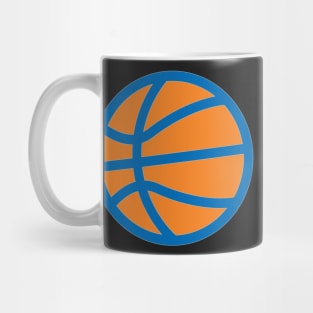 Simple Basketball Design In Your Team's Colors! Mug